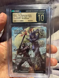 Baron Rivalry - Deadly Dispute (Showcase) Final Fantasy - CGC Pristine 10 - Image 1