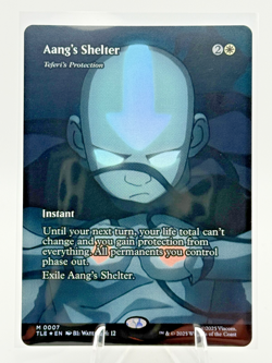 MTG: FOIL -Aang's Shelter - Teferi's Protection (Borderless) - Image 1