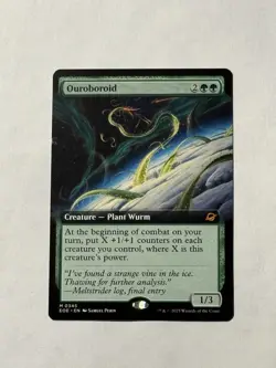 Ouroboroid EXTENDED ART EOE 345 Mythic (MTG Edge of Eternities 2025) - Image 1
