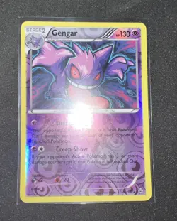 Pokemon Gengar 60/162 XY Breakthrough Holo Rare Reverse Holo - Image 1