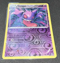 Pokemon Gengar 60/162 XY Breakthrough Holo Rare Reverse Holo - Image 2