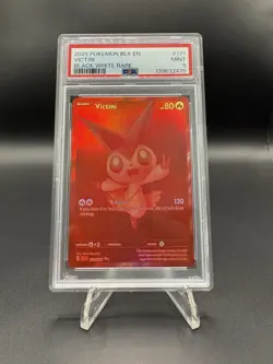 Pokemon Victini Black Bolt #171/086 Special Illustration Rare Mint PSA 9 - Image 1