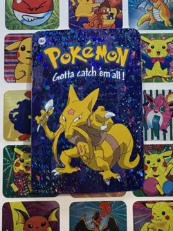 Pokemon 151 Vintage Pocket Monsters Vending HOLO Prism Sticker 2000 Nintendo - Image 1
