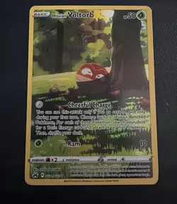 Hisuian Voltorb GG01/GG70 Crown Zenith Galarian Gallery Holo Pokemon TCG Card NM - Image 1