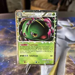 Meganium – HGSS08 Promo – Holo Pokemon Card NM/LP - Image 1