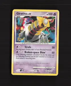 Giratina 27/127 Platinum Rare Pokemon Card MP - Image 1