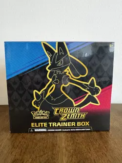 Pokemon TCG Crown Zenith Elite Trainer Box ETB 820650851476 - Image 1