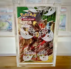 Pokemon TCG Sword & Shield Sealed Evolving Skies Booster Box With Display Case - Image 3