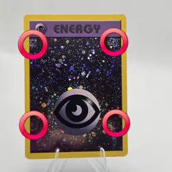 Pokemon League Promo HOLO Psychic Energy 4 SWIRLS! Vintage 2002 MP - Image 2