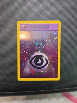 Pokemon League Promo HOLO Psychic Energy 4 SWIRLS! Vintage 2002 MP - Image 5