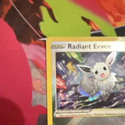 Pokemon TCG Radiant Eevee SWSH230 Sword & Shield Promo Card Near Mint Condition - Image 4