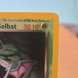 DARK GOLBAT #7/82 HOLO - Vintage Pokemon Team Rocket Set LP - Image 3
