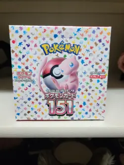 Pokemon 151 Japanese Booster Box Factory Sealed US seller With Shrink READ - Image 1