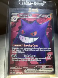 Pokemon Gengar EX SV05: Temporal Forces Ultra Rare Holo 193/162 310 HP - Image 2