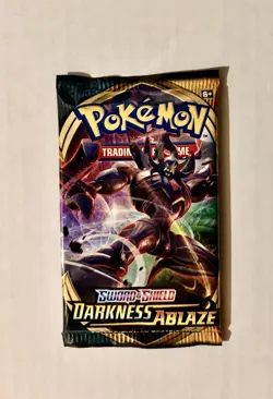 Pokemon Sword & Shield Darkness Ablaze Booster Pack - Image 1