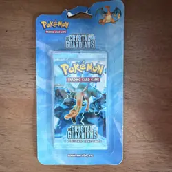 Pokemon TCG EX Crystal Guardians Sealed Blister Booster 2006 Charizard Art - Image 1