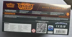 Pokemon - Obsidian Flames Elite Trainer Box - Scarlet & Violet - new & sealed - Image 5