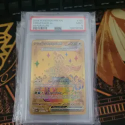 PSA 9 Terapagos ex 180/131 Hyper Rare Prismatic Evolutions Pokemon PRE - Image 1