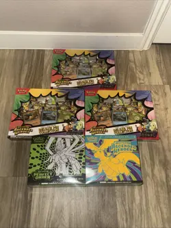 Ascended Heroes Etb, Pokemon Center Perfect Order Etb, 3x Deluxe Pin Collection - Image 1