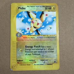 Pokemon Pichu Reverse Holo 22/165 Expedition E Series 2002 - Image 1