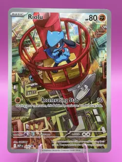 Pokemon TCG Riolu 010 ETB Promo Mega Evolutions - Image 1