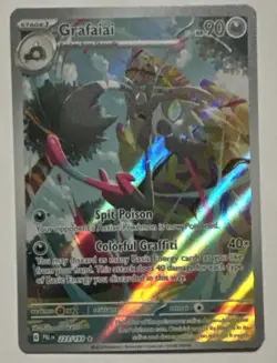 Pokemon Grafaiai Illustration Rare Full Art Holo 223/193 Sv02 Paldea Evolved - Image 1