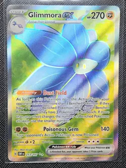 Pokemon TCG Glimmora EX 213/197 Obsidian Flames Full Art Ultra Rare-NM - Image 1