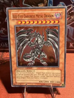 Red-Eyes Darkness Metal Dragon JUMP-EN030 Shonen Jump Magazine Promos Limited Ed - Image 5