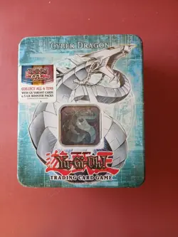 Yu-Gi-Oh! TCG Cyber Dragon 2006 Collectible Tin, Sealed Unopened - Image 1