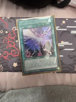 Seventh Tachyon MZTM-IT016 Secret (ITALIAN) 1st Edition Yugioh - Image 1