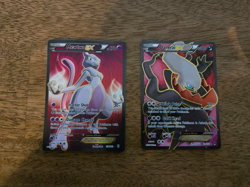 Mewtwo EX 158 and Darkrai EX 118 Full Art - XY - Breakthrough (BKT) Cards NM - Image 1