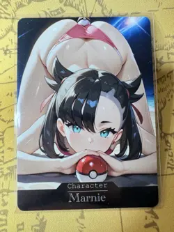 Marnie Pokemon ACG Goddess Story Waifu Anime Custom Card - Image 1