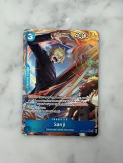 One Piece TCG Sanji OP15-047 Rare Alt Art English Near Mint - Image 1