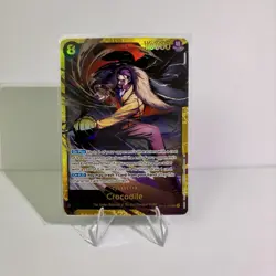 One Piece CCG Crocodile OP14-120 Secret Rare Foil Full Art Baroque Works - Image 1