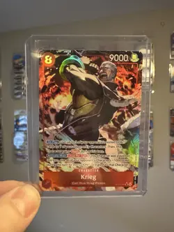 One Piece KRIEG OP15-008 Alt Art SR Adventure On Kami’s Island~English - Image 1