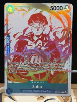 Sabo - OP10-049 (3rd Anniversary Treasure) OP10-049 One Piece Promotion Foil - Image 1