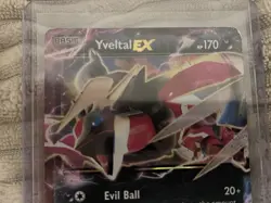 Yveltal EX XY150 Black Star Promo Pokemon Trading Card TCG LP! Pokemon Card - Image 2