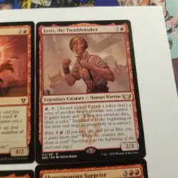 Magic The Gathering Red Cards Chaos Warp Neheb, The Eternal Akroma Jaxis - Image 4