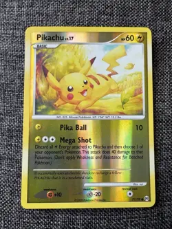 2009 Pikachu 71/99 Platinum Arceus Reverse Holo Near Mint Pokemon TCG Card - Image 1