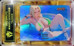 TSUNADE Naruto Anime Waifu Goddess CUSTOM CARD NM - Image 1