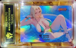 TSUNADE Naruto Anime Waifu Goddess CUSTOM CARD NM - Image 2