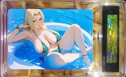 TSUNADE Naruto Anime Waifu Goddess CUSTOM CARD NM - Image 4