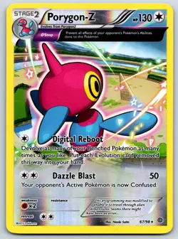 Porygon-Z - Reverse Holo - XY Ancient Origins 67/98 Pokemon Card LP - Image 1
