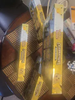 Pokemon Celebrations 25th Anniversary Pikachu V Union Box Set Of 4 - Image 2