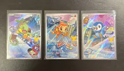 Pokemon First Partner Illustration Collection Series 1 Sinnoh Starters MEP 40-42 - Image 1