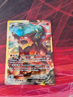 Pokemon TCG Volcanion XY185 Black Star Promo - Image 1