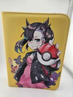 Pokemon Binder Fun Design Zip Closure , Wrist Strap And 50 Sleeves NEW - Image 1