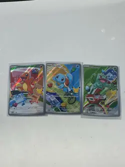 Pokemon TCG First Partner Illustration Collection Series 1 Kanto GEN 1 Set - Image 1