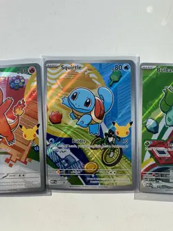 Pokemon TCG First Partner Illustration Collection Series 1 Kanto GEN 1 Set - Image 3