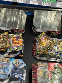 Pokemon TCG Tyranitar V And Empoleon V Strikers Tins (Evolving SkiesU) See pics - Image 5